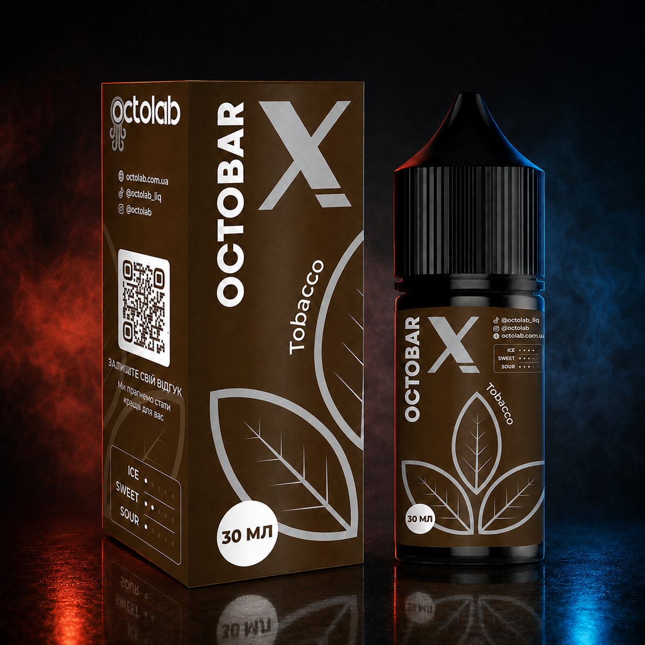 НАБОР OCTOBAR X TOBACCO, 30МЛ
