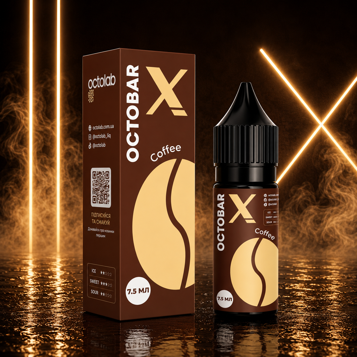 НАБОР OCTOBAR X COFFEE, 15МЛ