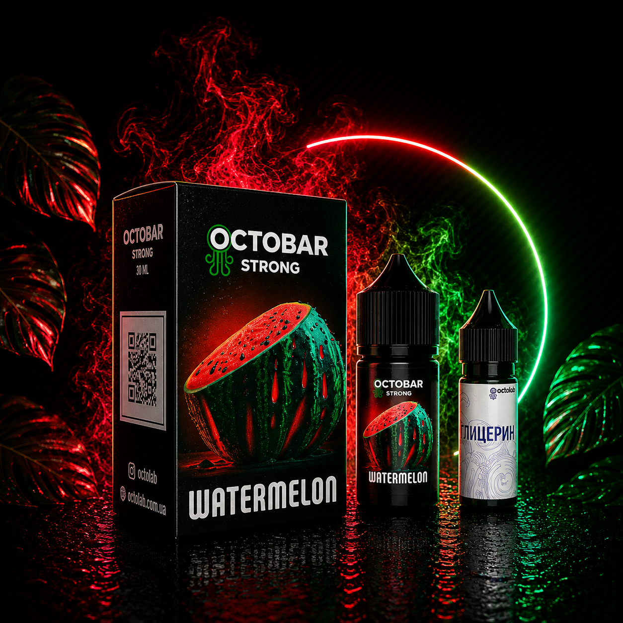 НАБОР OCTOBAR STRONG WATERMELON, 30МЛ/50МГ