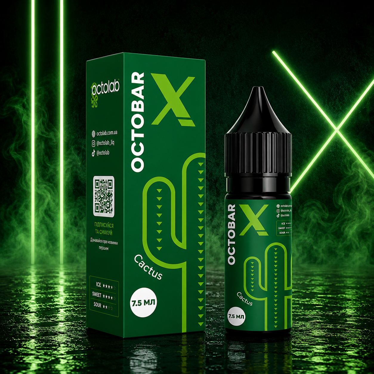 НАБОР OCTOBAR X CACTUS, 30МЛ