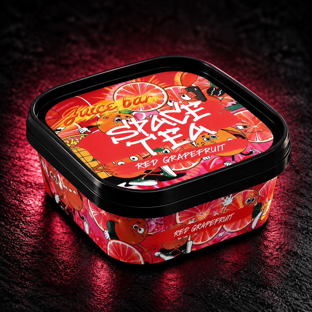 Чайна суміш для кальяну Space Tea Red Grapefruit (Червоний грейпфрут), 100 г